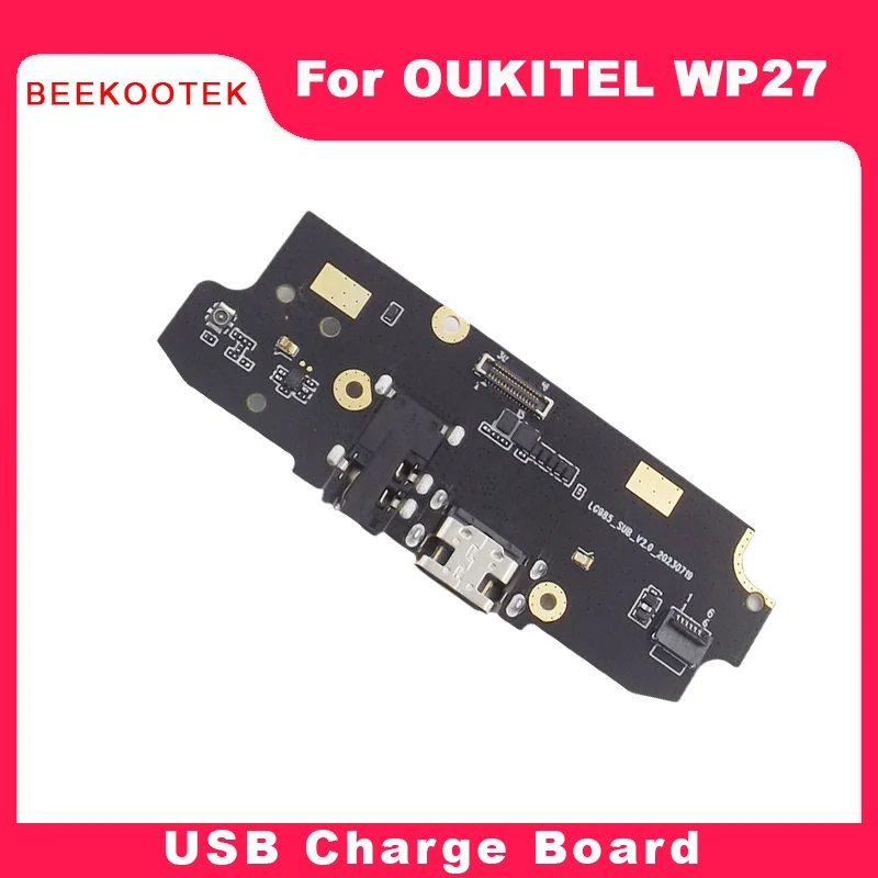 

New Original OUKITEL WP27 USB Board Dock Charging Port Plug Board With Headphone Jack Accessories For OUKITLE WP27 Smart Phone