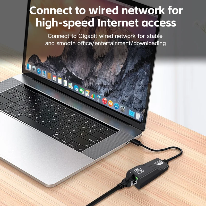 USB 네트워크 카드 1000Mbps USB 3.0-기가비트 이더넷, USB-이더넷 어댑터, Windows 11, 10, 8.1, 7, XP, Linux, Chro 지원