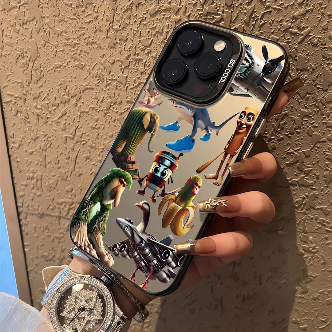 Abstract ITALIAN BRAINROT Matte Phone Case - New Stylish Protective Cover