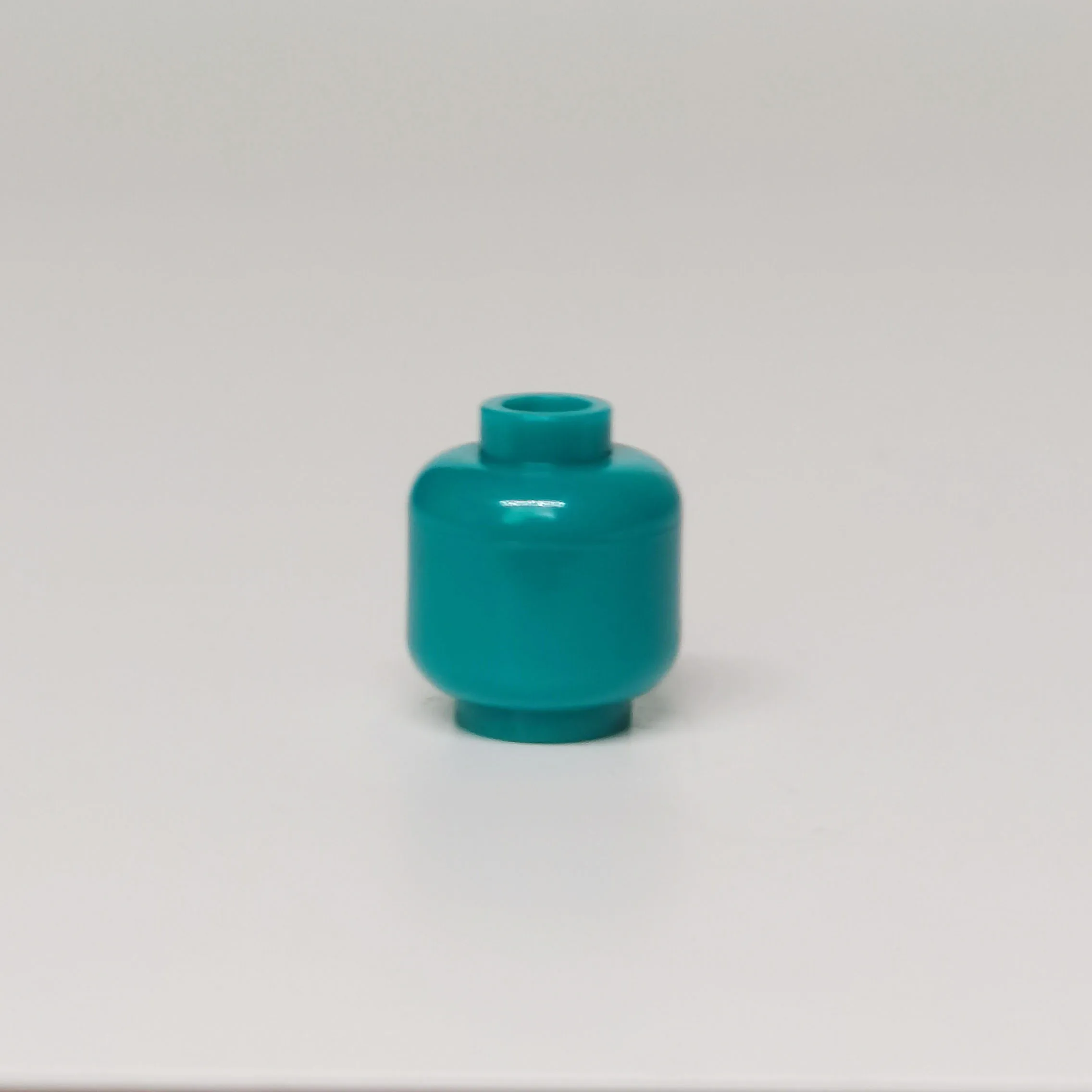 100pcs DIY MOC Building Block Parts - Plain Head with Blocked Open Stud