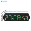 Electronic Clock Creative Multifunctional Led Alarm Clock Temperature Jump Second Display Positive And Countdown Bedside Clock 4