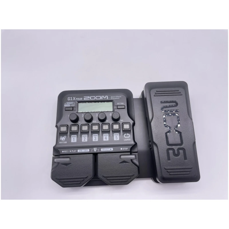 ズームg1x 4 g1 4ペダル、ギターマルチエフェクトプロセッサー