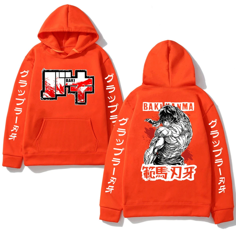 Baki The Grappler Anime Hoodie, Yujiro Hanma Streetwear, Respzed Sweatshirt,  Pull à manches longues pour hommes et femmes, Couple Hoodies, Y-Sweats -  AliExpress