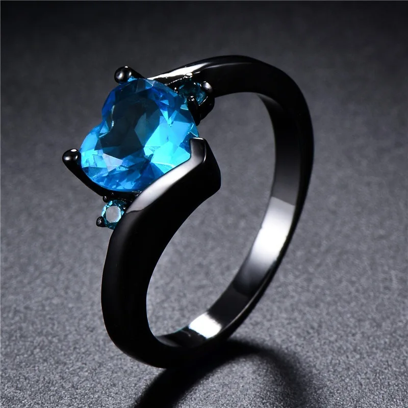 Heart-Shaped Stainless Steel Ring For Women Fashion Trend Zircon Finger Ring Female Engagement Jewelry stainless steel ring,engagement ring