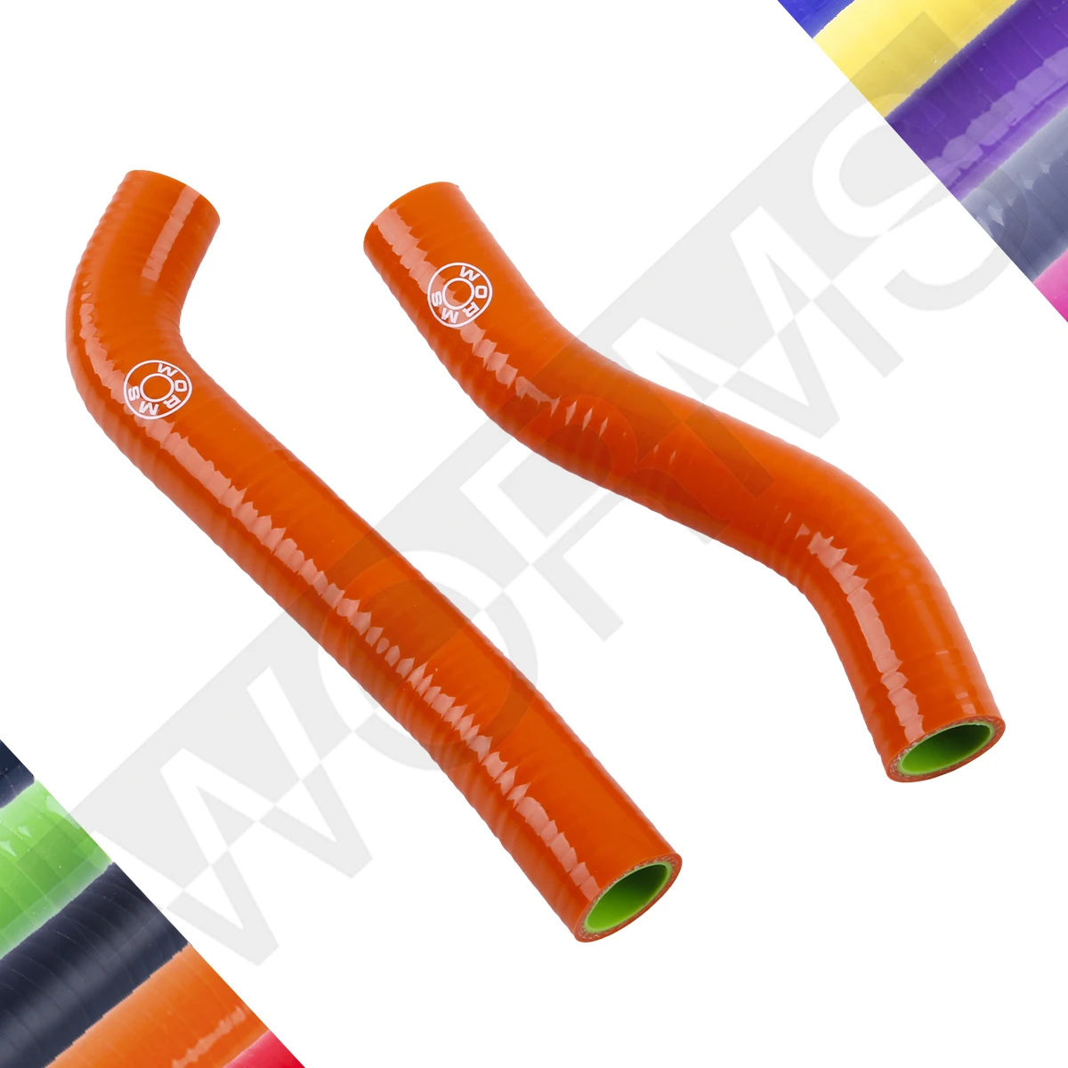 Фото Для 2008-2018 KTM 690 Duke / 2008-2013 SMC R Enduro силиконовый шланг радиатора охлаждающей жидкости комплект 2009 2010 2011 2012 №1