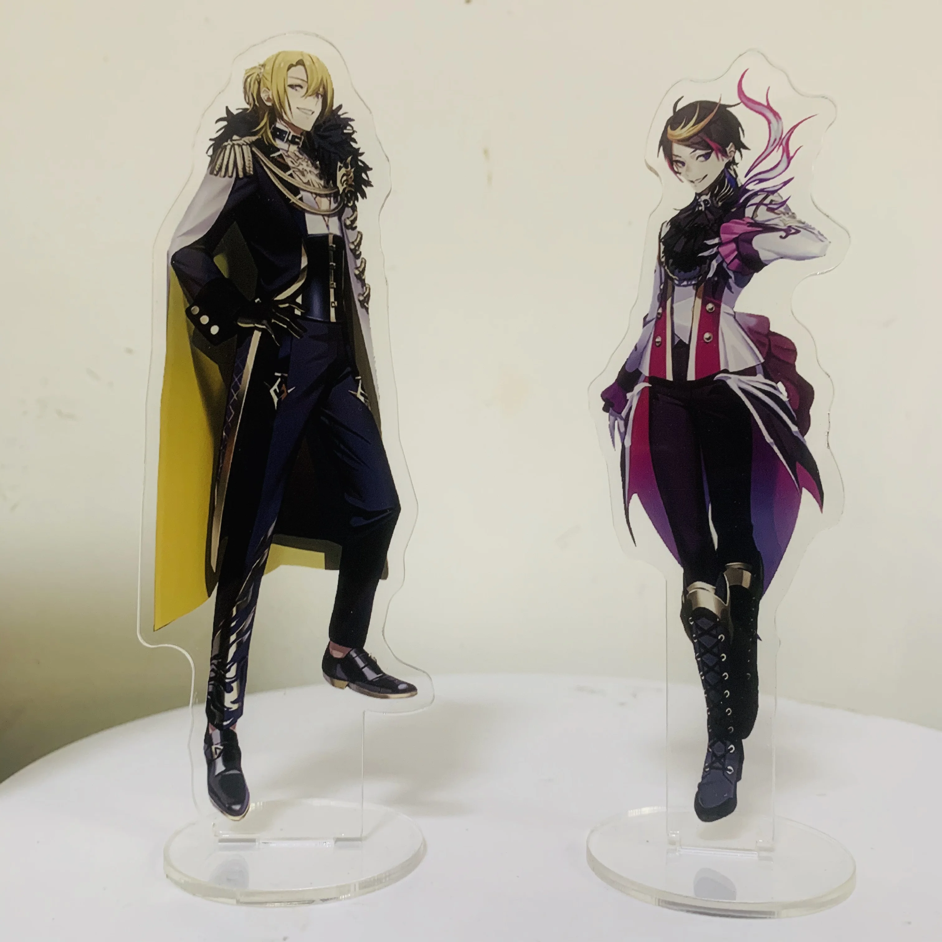 15Cm Anime Nijisanji Rainbow Society Vtuber Figure Mysta Vox Shu Luca Ike Cosplay Abito Formale Acrilico Stand Modello Fan Regali