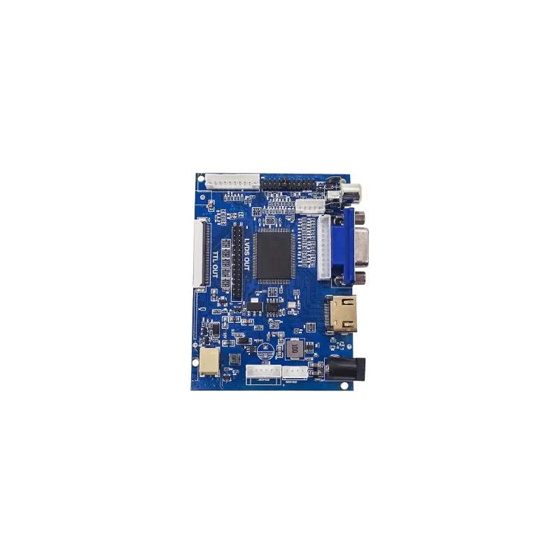 LCD-Display-TTL-LVDS-Controller-Board-HDMI-VGA-2AV-50PIN-for-AT070TN90 ...