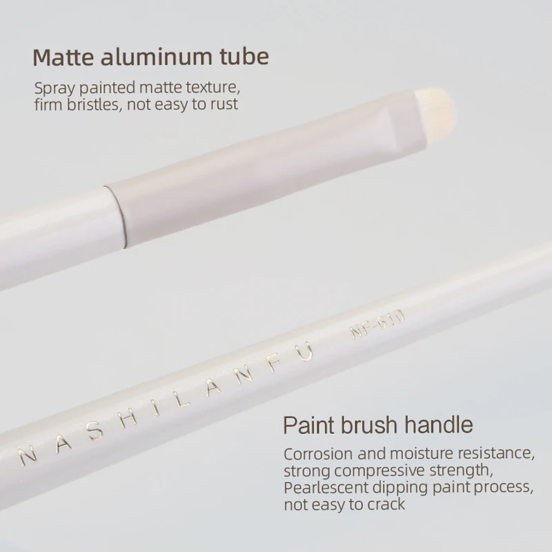 Detail Eye Makeup Brush Flat Eyes Brushes Professional Angled Eyebrow Eyeliner Contour Brush Concealer Eyeshadow Cosmetics Tools