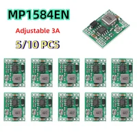 5/10pcs MP1584EN Adjustable 3A DC-DC Converter Step Down Voltage Regulator Module Replace LM2596s MP1584 DC DC Buck Board