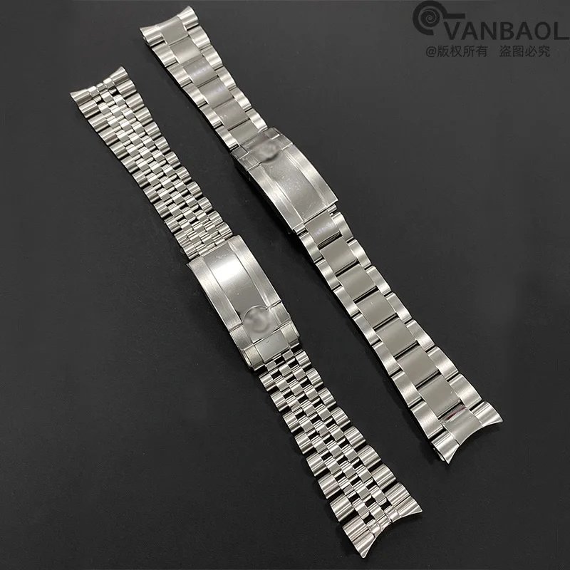 【高品質 20mm ステンレスブレスレット】OYSTERタイプ／904L素材使用 高品質 20mm ステンレスブレスレット】OYSTERタイプ／904L素材
