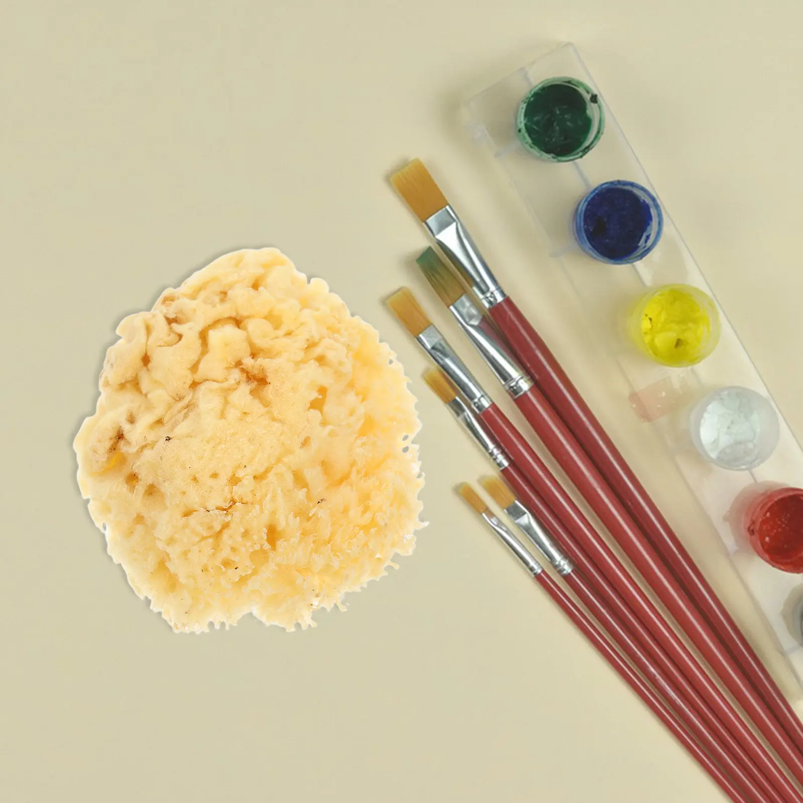 어린이를 위한 천연 스펀지, 부드러운 그림 그리기용 수채화 도구, 물 흡수력이 뛰어난 전문가용 DIY 질감 그림 도구