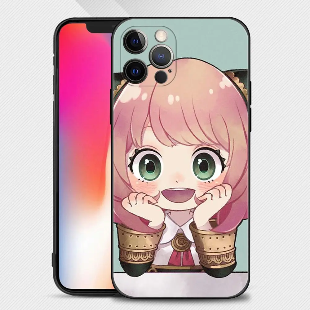 best iphone 11 cases Case For Apple iPhone 14 13 12 11 Pro Max Mini XS Max XR X 7 8 Plus 6 6S SE Cover Shell Spy×Family Superpower Cartoon Girl Anya xr phone case