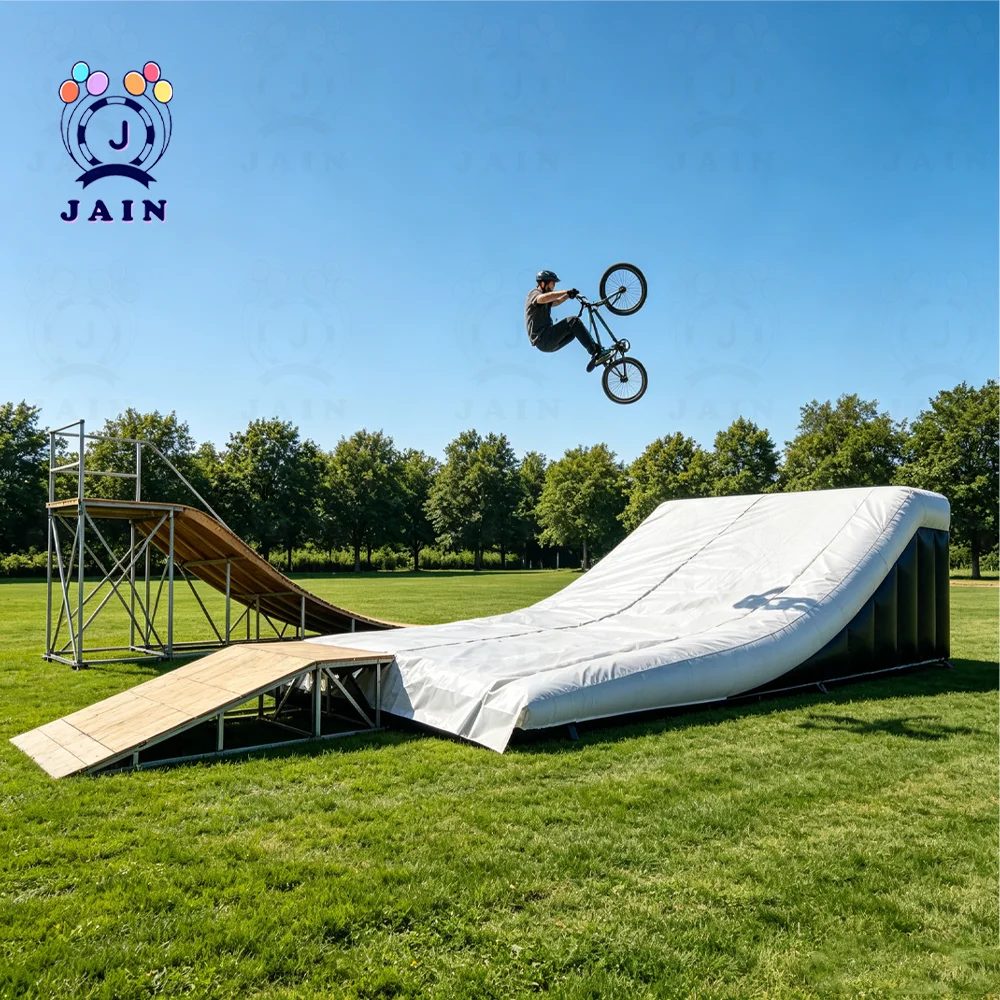 20피트 안전 에어백 랜딩 야외 스턴트 MTB FMX 에어백 램프 랜더 모토 랜딩 에어백 (익스트림 스포츠 게임용)