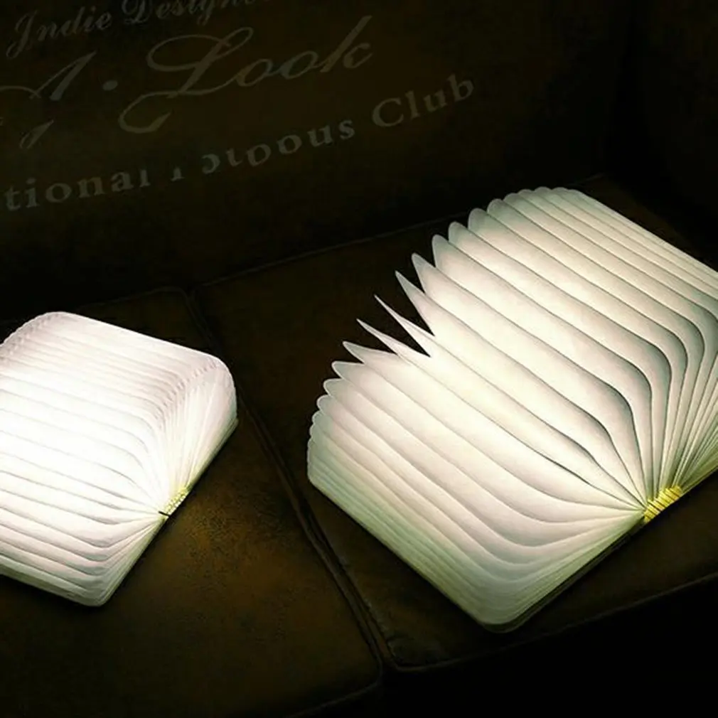 Lampada a forma di Libro Led