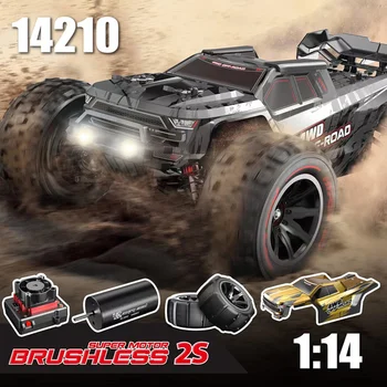 HYPER GO 75km/h MJX 14209 14210 V3.0 1/14 RC Car Brushless 2.4G Remote Control 4WD Off-road Racing RC Truck Electric Hobby Toy 2