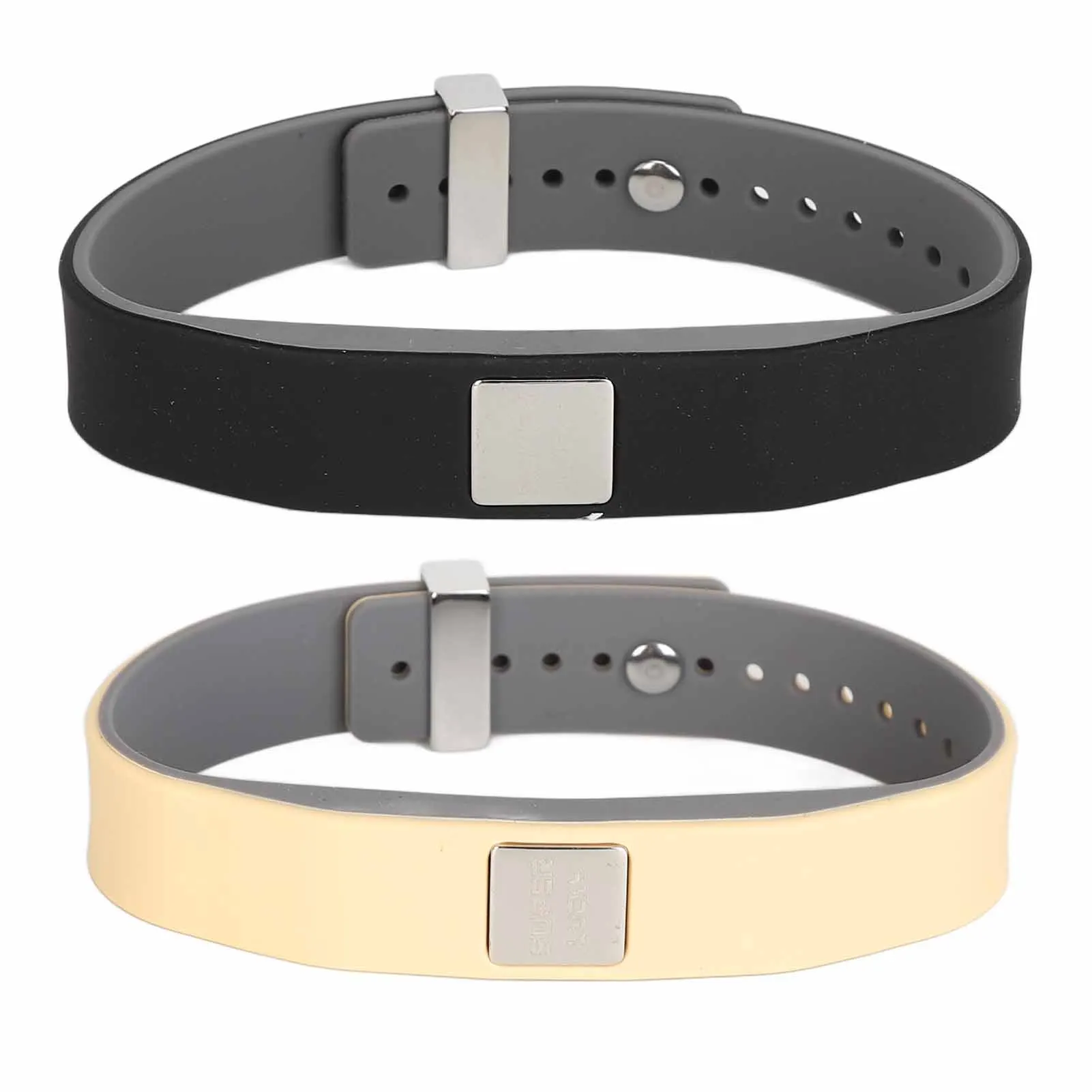 

Anti Static Wrist Strap Anti Fatigue Sports Bracelet Adjustable Size Anti Static Negative Ion Silicone Wristband for Sports