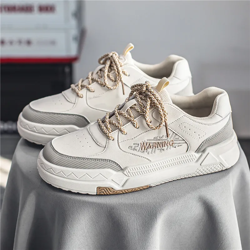 Men's Fashion Sneakers Outdoor Platform Shoes Comfortable Lace-up Casual Shoes Versatile Sneakers New Men Shoes Chunky Sneakers