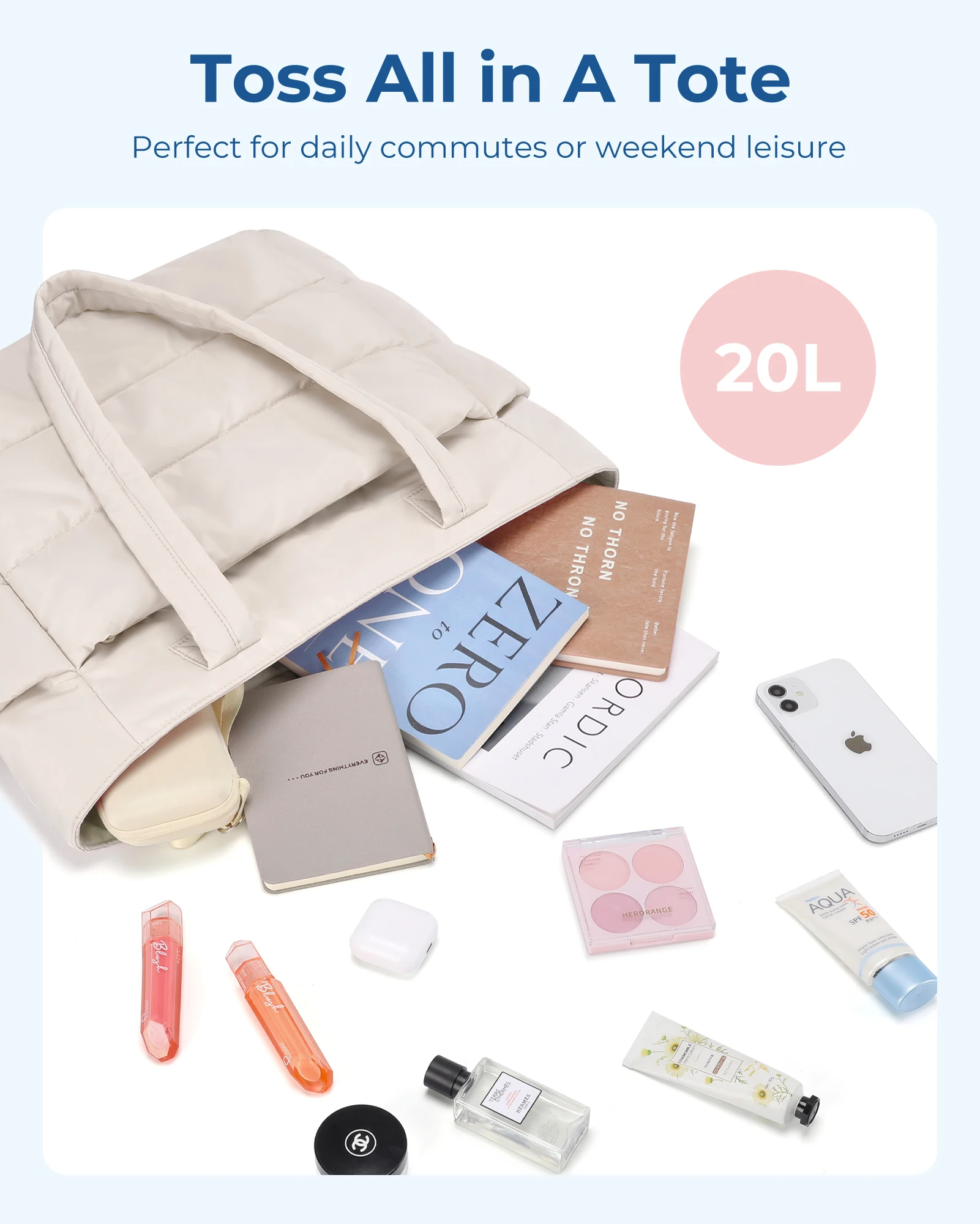 Large Capacity Tote Bag 6