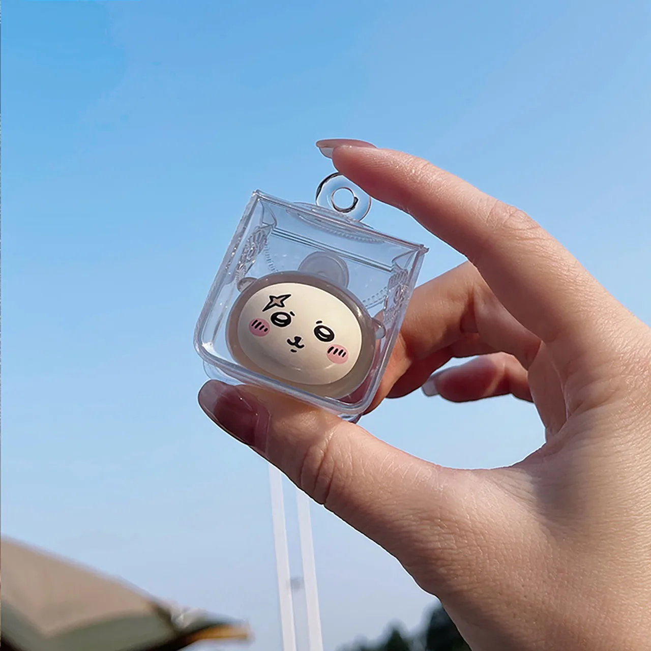 Transparent Mini Doll Storage Bag Display Case for Bubble Mart Ornaments Collection Dustproof Figurine Toys Organizer Box