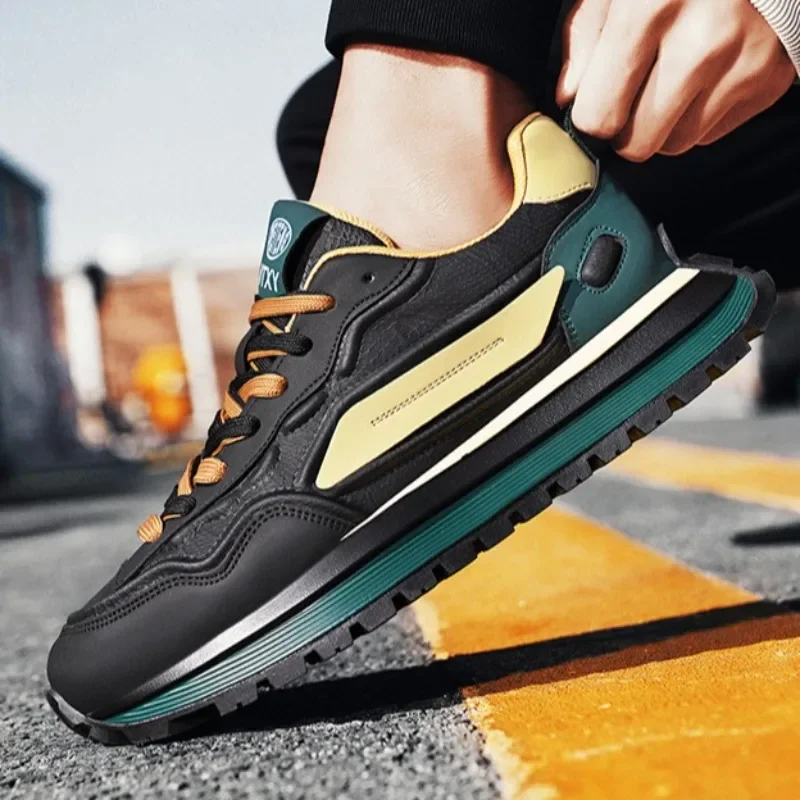 Trend Men Versatile Sneakers 2026 Autumn High Quality Comfortable Platform Sports Running Shoes Outdoor Youth Shoes for Men Plus