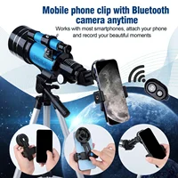 Professional Astronomical Telescope 150 Times Zoom HD High-Power Portable Tripod Night Vision Deep Space Star View Moon Universe 2