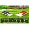 Solid Wood Premium Cornhole Set -  3 Feet x 2 Feet Game Boards, Includes Set of 8 Corn Hole Toss Bags 6