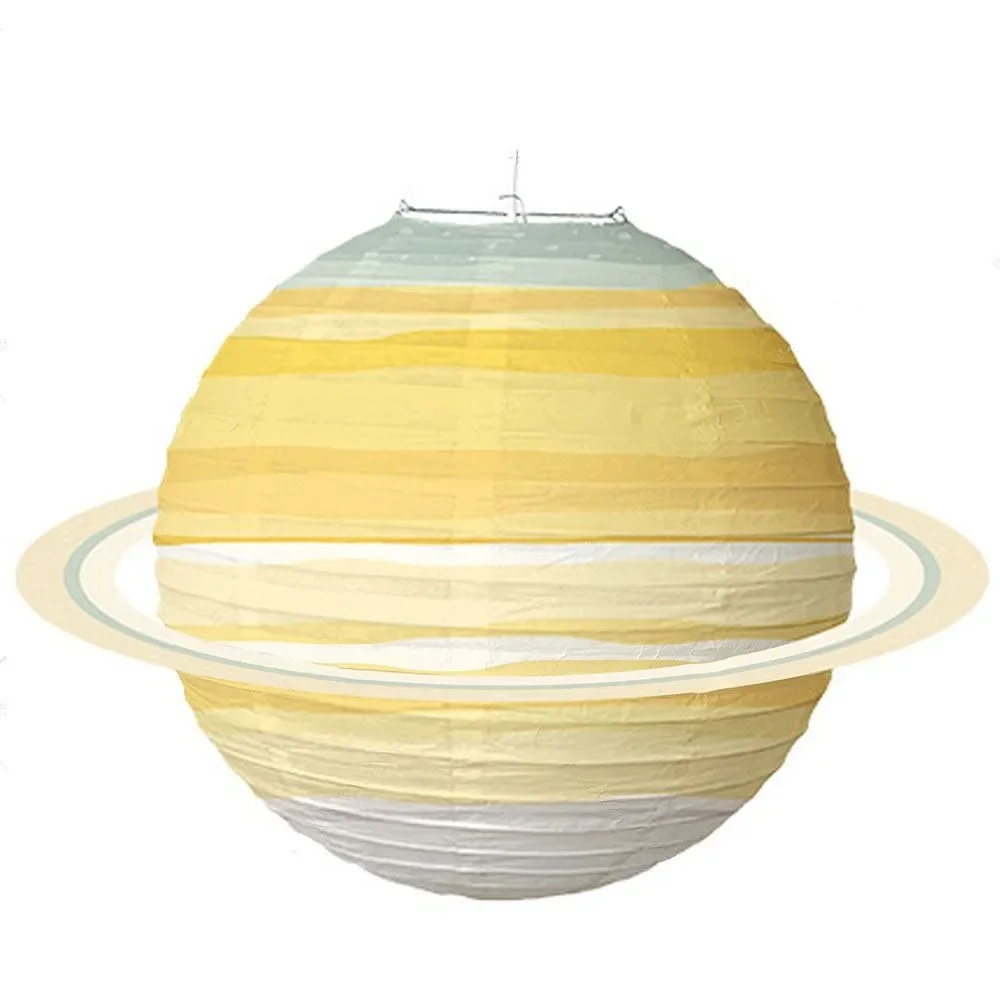 8 Stuks Planeet Decoraties Ruimte Papier Lantaarn Planeten Lantaarns Ruimte Partij Decor