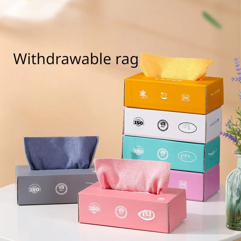 Lazy Rag Cleaning Cloths Ultra Absorbent Reusable Non-Stick Degreasing Quick Drying Versatile Cloths Kitchen Cleaning 20pcs