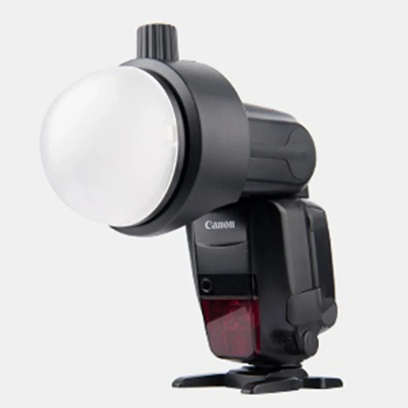

Camera Set-top Diffuser Soft Light Shade Photography Accessory AK-R11 Dome Diffuser for H200R Round Flash-Head