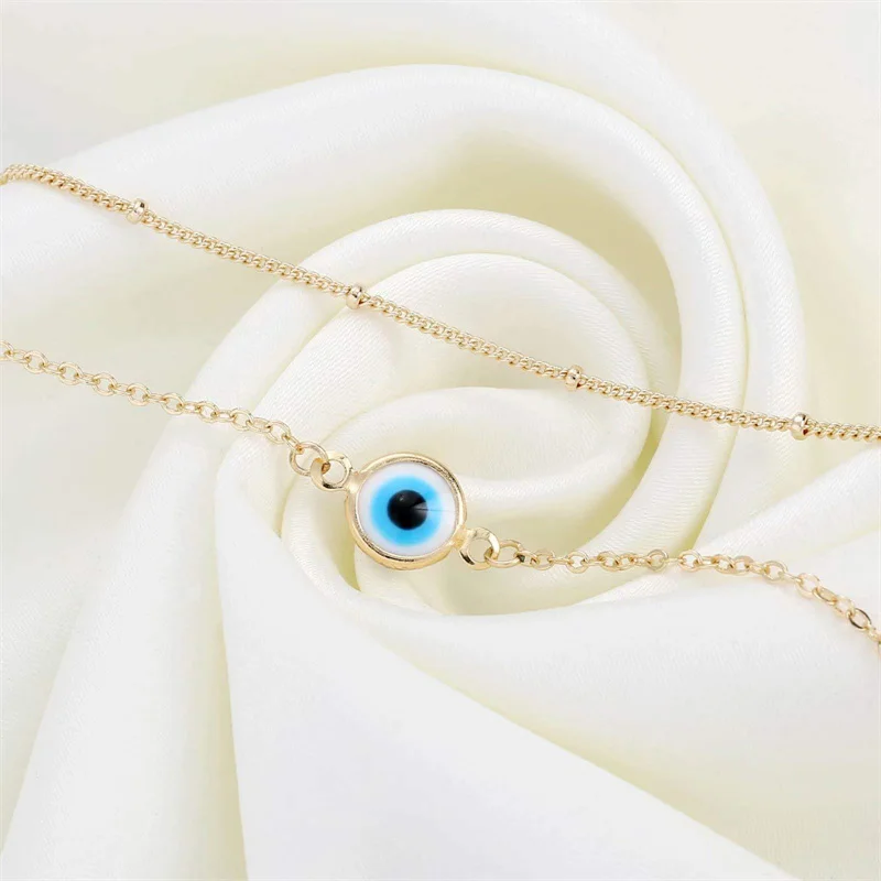 Bracciale occhio turco blu per uomo e donna gioiello portafortuna_voghion.com