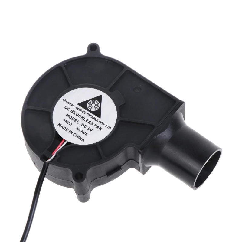 USB 5V BBQ Cooking Blower Fan 2500RPM Blower Portable Centrifugal Fan