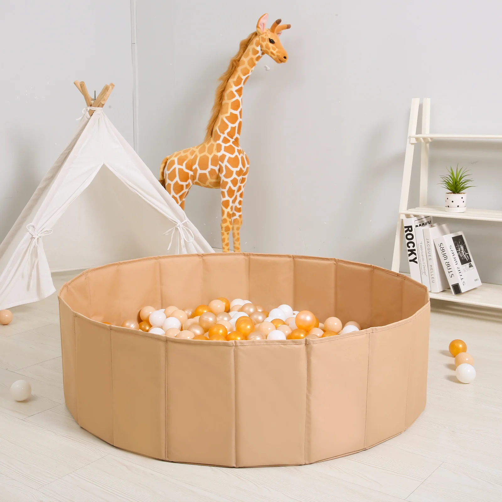 Ball Pits for Kids Toddlers Babies , Oxford Cloth Portable & Foldable Ball Pool Indoor Outdoor (Balls Not Included) 4
