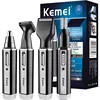 4in1 Rechargeable Nose Trimmer Beard Trimmer for Men Ear Eyebrow Nose Hair Trimmer for Nose and Ear Hair Removal Clean Machine 1