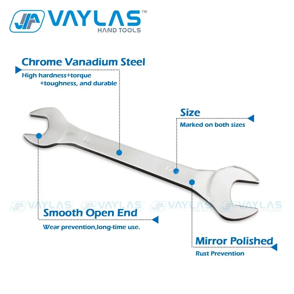 6-32mm Universal Open End Wrench Super-Thin 3mm Ultra-thin Double