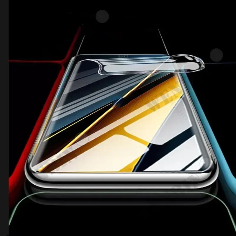 5 pezzi Pellicola idrogel per Xiaomi Redmi Note 13 12 11 Pro Plus Poco F6 X6 X5 Pro Xiaomi 13T 12T 11T Pro Pellicola protettiva per schermo a copertura totale_voghion.com