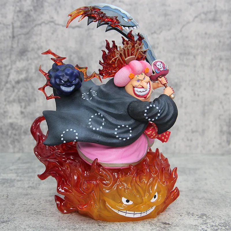 thumbnail image 1 of Figura de One Piece de 28 cm, Charlotte Linlin, figuras de anime, figura de Big Mom con luz, estatua GK de PVC, modelo de muñeca, colección de juguetes, regalos, 1 of 5