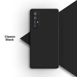 High-Quality Liquid Silicone Soft Phone Case - Fashionable Back Shell for Oppo Find X2 Neo (Classic Black)