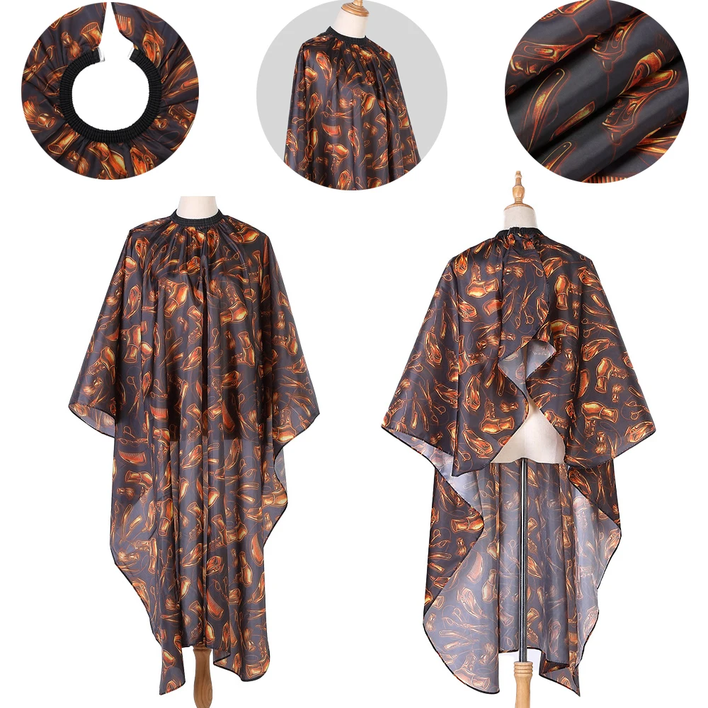 Hairdressing Cape Professional Hair-Cut Barber Cloth Wrap Protect Gown Apron Waterproof