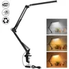 LED Desk Lamp with Clamp 10W Swing Arm Desk Lamp Eye-Caring Dimmable Desk Light with 10 Brightness Level, 3 Lighting Modes 1