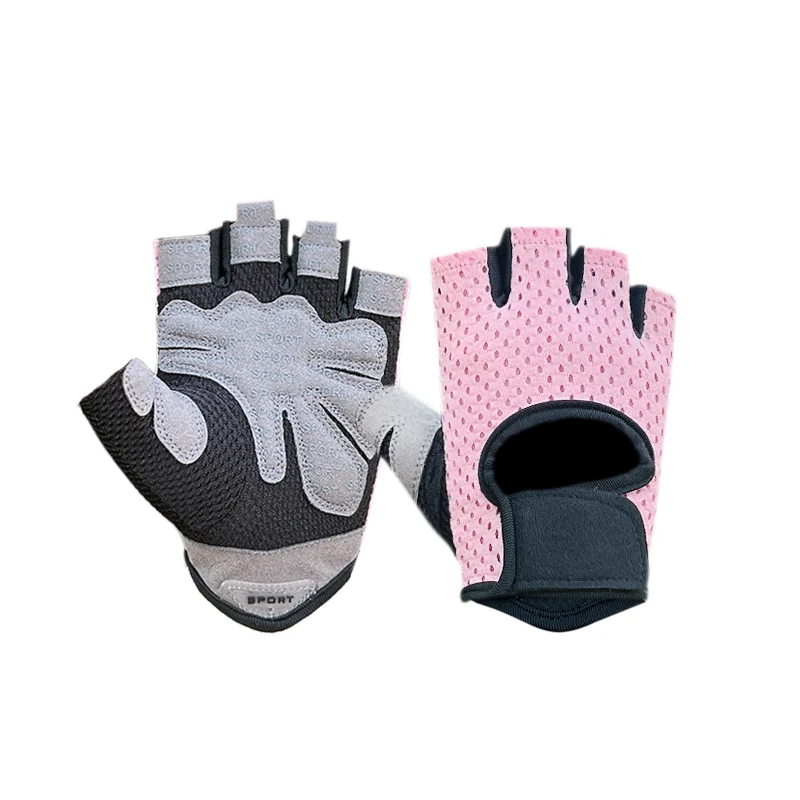 Fitness Cycling Gloves Women Men Spring Summer Fingerless Gloves Anti-Sunburn Breathable Sports Yoga Anti-Wear Weightlifting 3