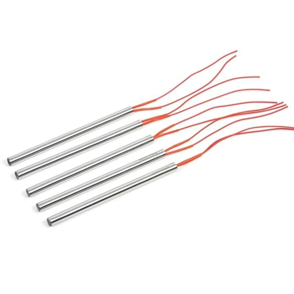 220V 100-300W Igniter Hot Rod Convenient Stainless Steel Single Head Heating Tube For Wood Pellet Grills Hardware