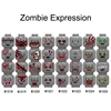 MOC Accessories Head Building Blocks Female Male Figures Parts Creative Face Laugh Cry Angry Cute Expression Mini Bricks Toys 2