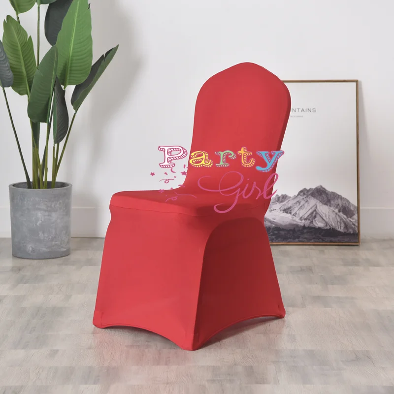 Spandex Folding Chair Cover para a decoração do casamento, Lycra, Birthday  Party, Show, Hotel, Banquete - AliExpress