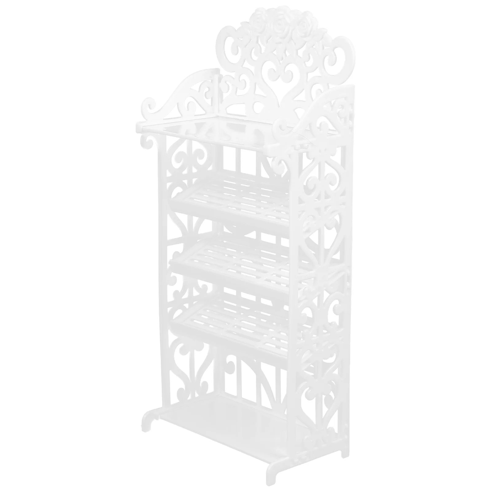 

Plastic Shoes Rack Doll Shoes Rack House Accessories for Dolls Furniture Children Toys Storage