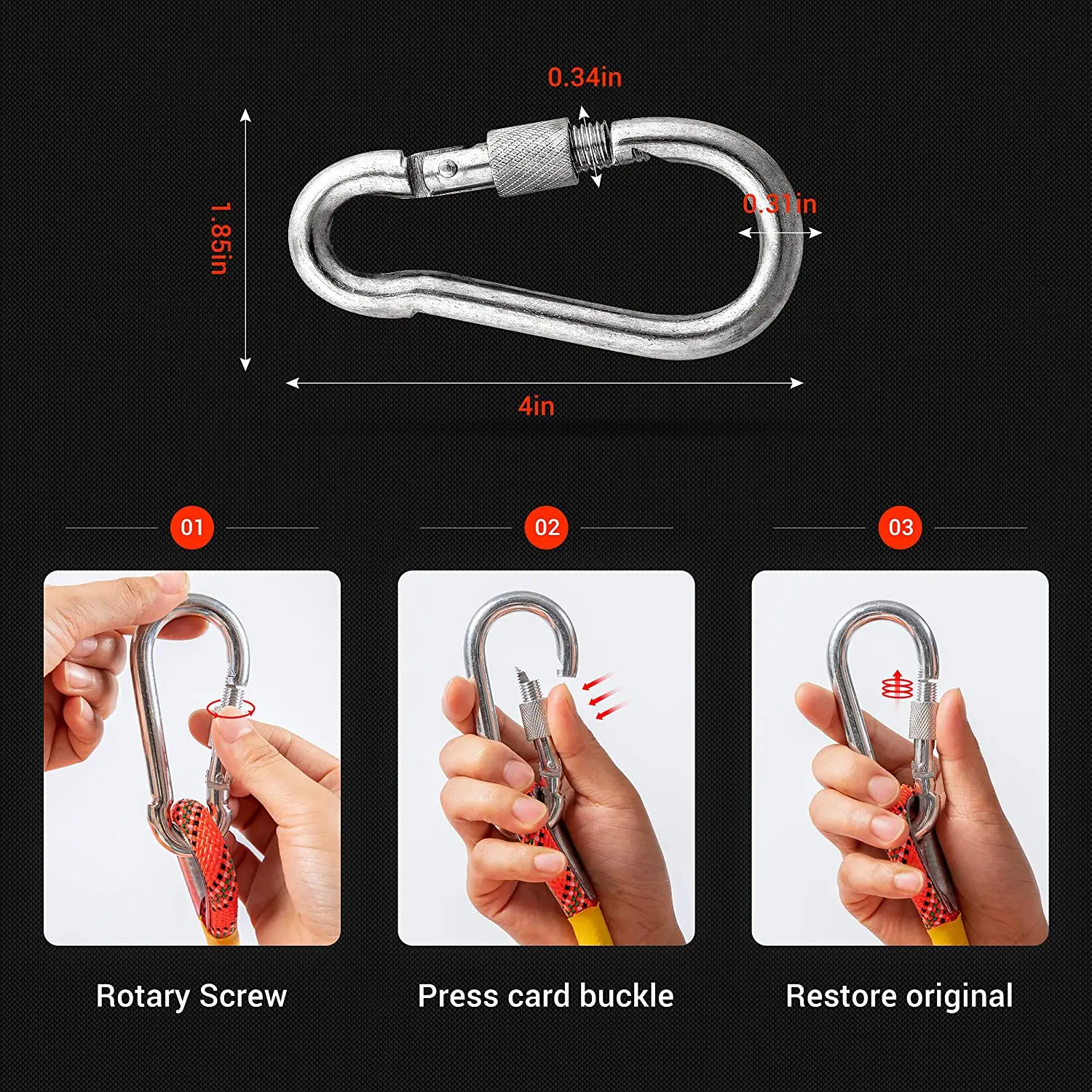 10mm Nylon Rope for Outdoor Climbing