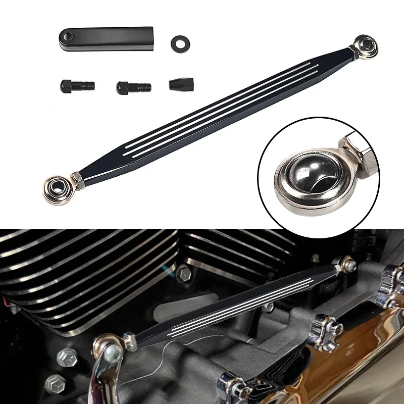 

Motorcycles Accessories Black Gear Shift Linkage Lever For Harley Touring Electra Glide Dyna Softail Road King Street Glide