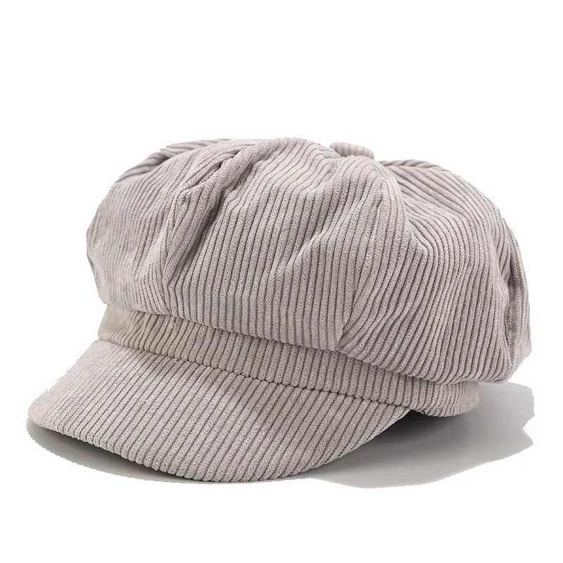 Wool Hat Adjustable Beret Newsboy Cap Painter Cap for Women