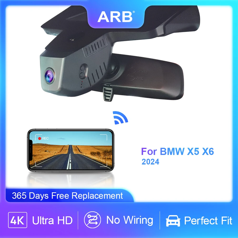 

Dash Camera for BMW X5 (G05) X6 (G06) Facelift 2024, ARB WIFI Connect OEM Style Video Recorder for BMW