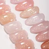 BORN PRETTY Transparent Jelly Nude Gel Nail Polish 10ml Sheer Glitter Crystal Varnis Semi Permanent for Nail Art DIY at Home 4