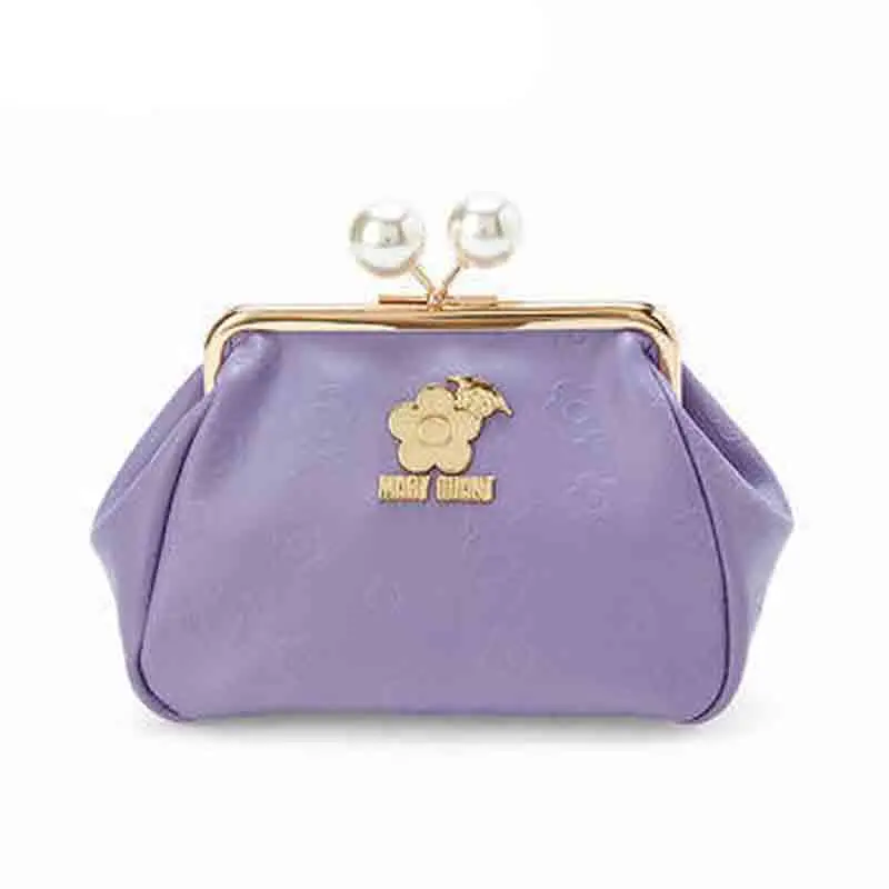 

Sanrio Kuromi Coin Purse Fashion Kawaii Cartoon Storage Bag Cute Mouth Gold Bag In Stock Shoulder Cross